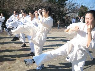 筆掛マラソン女子２位に輝いた松井さん。東広島から参加。