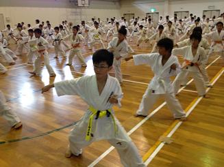 合宿は日頃の稽古の確認の場にもなります！