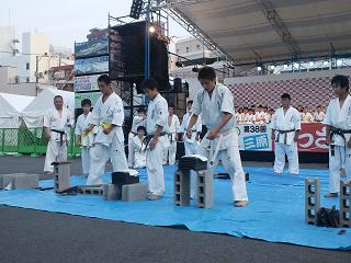 少年部のころから空手を始めて一度退会した大串くんが再び極真に戻ってきました。気持ちを新たに一から再出発です！