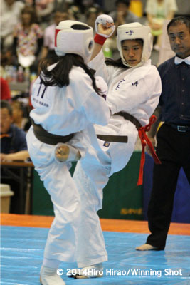 常連の決勝！軽量の松尾さんは全日本でも準優勝！松崎さんは重量級で全日本で入賞経験を持つ！どちらも同門