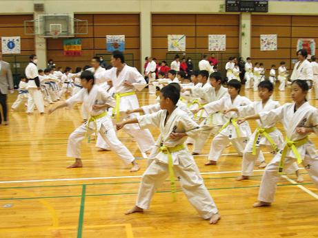 さすが黄帯！立ち方が決まってます！