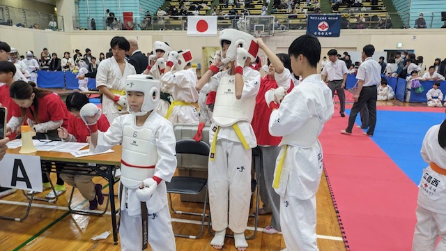 中学生の部の試合