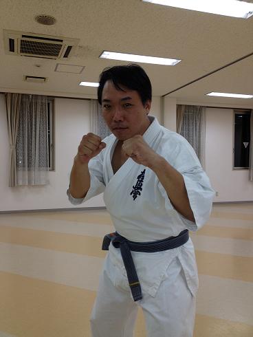 極真空手広島県支部 金丸 泰己初段